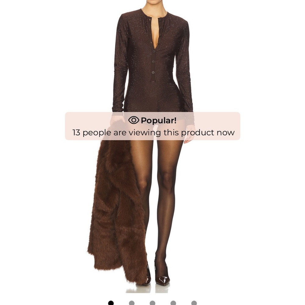 Cultnaked Studded Button-Up Romper
